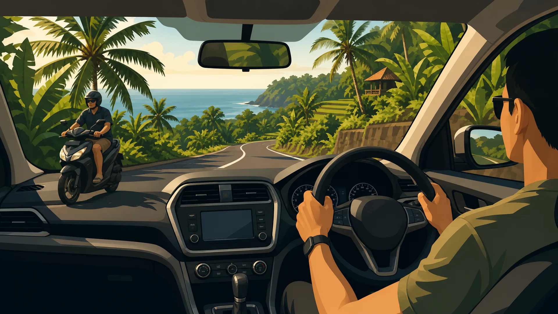 Automatic Car Rental in Bali for Tourists