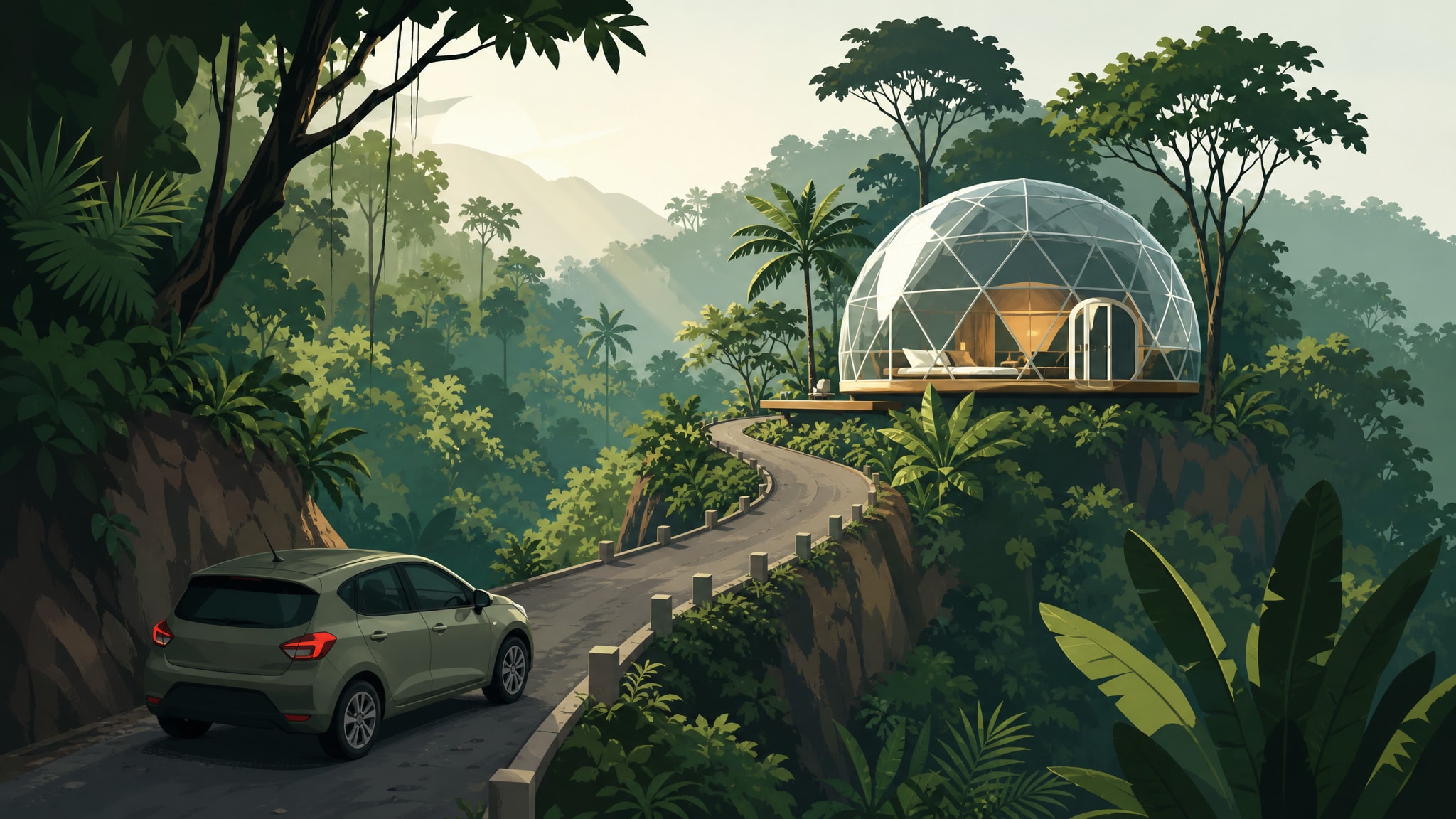 Bubble Hotel Ubud: Access Tips & Car Rental Advice