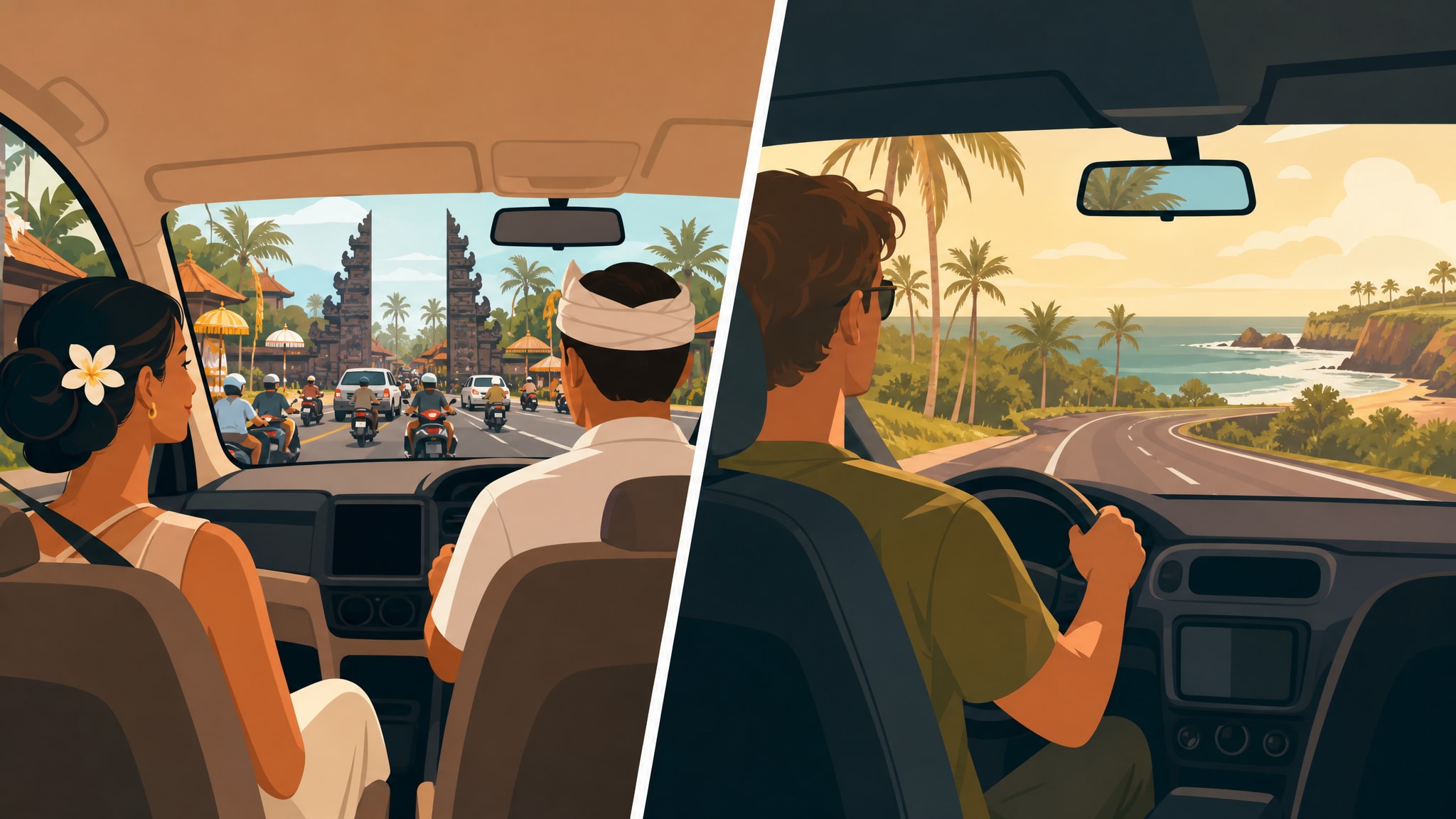 Car With Driver Vs Self-Drive in Bali: Which to Pick?