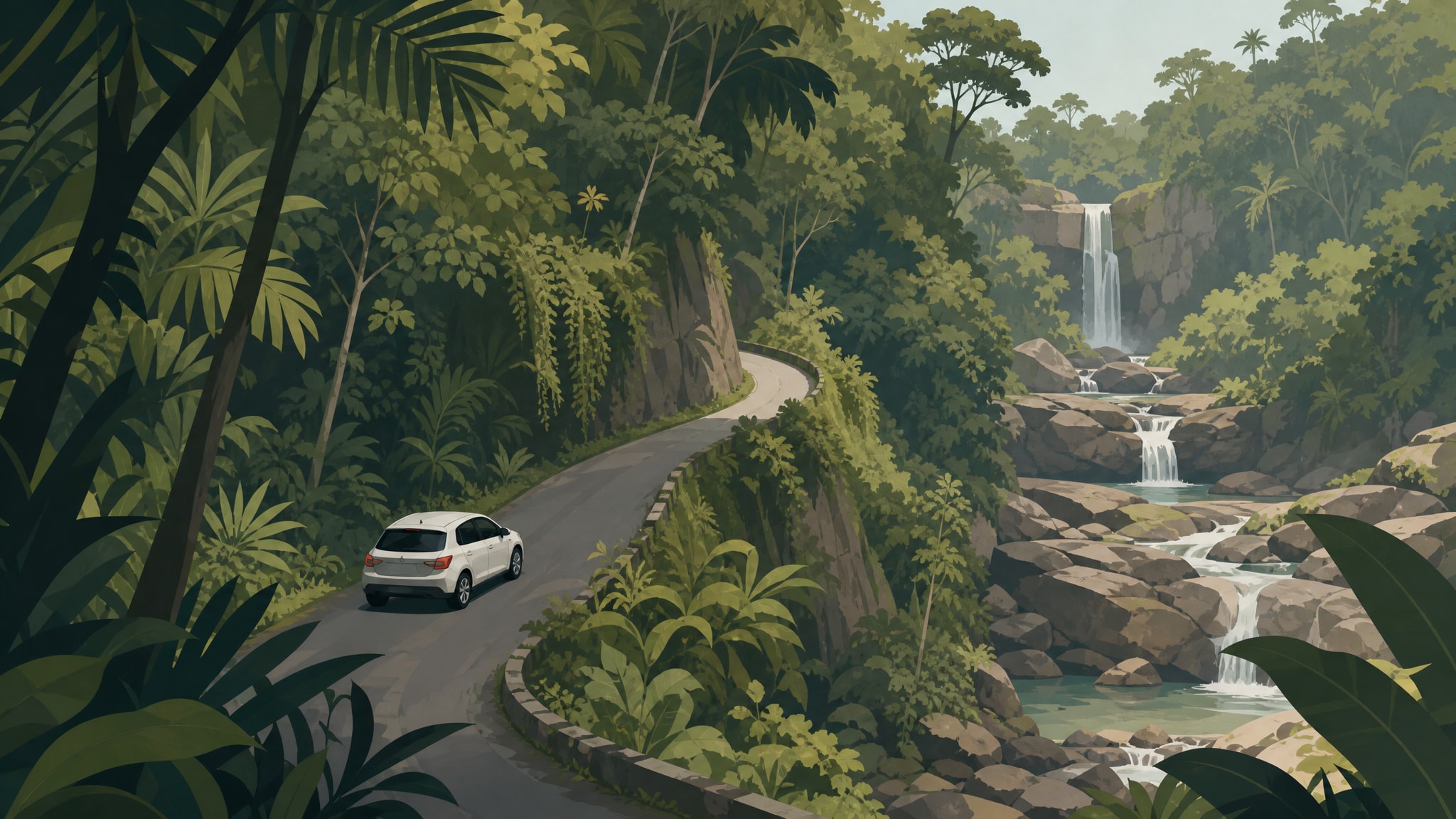Gembleng Waterfall Guide: Driving Routes & Car Rental Tips