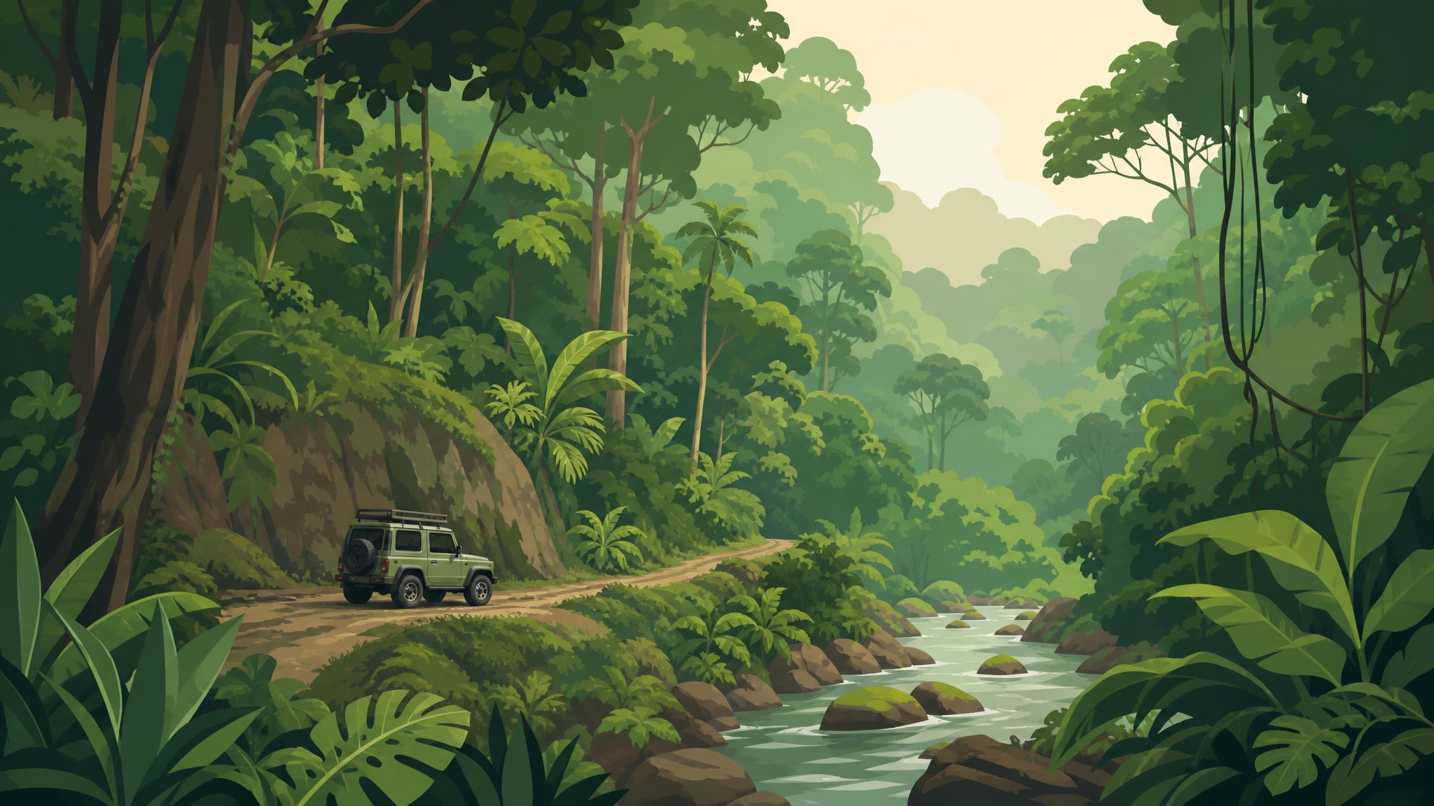 Kumbuh Jungle Guide: Driving Routes & Car Rental Tips