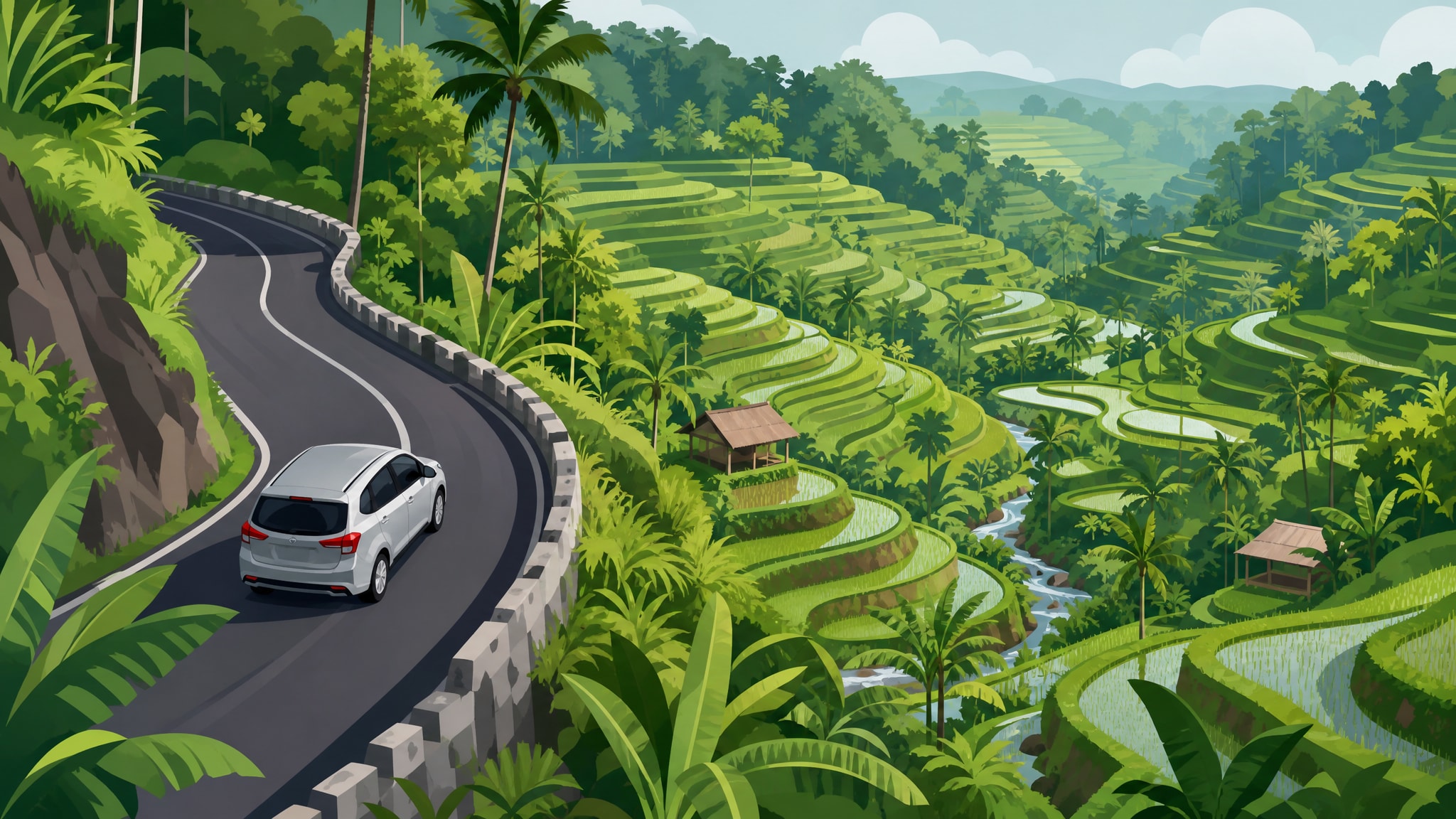 Tegalalang Rice Terrace: Driving & Parking Tips for 2026