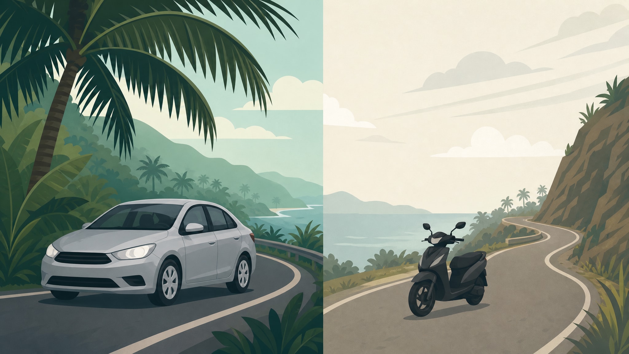 Bali Car Rental Vs Scooter Rental: Safer & Cheaper?