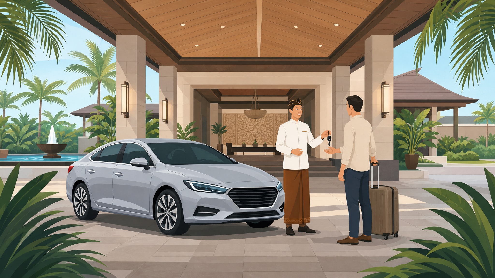 Nusa Dua Car Rental Delivery: Hotel Service & Daily Rates