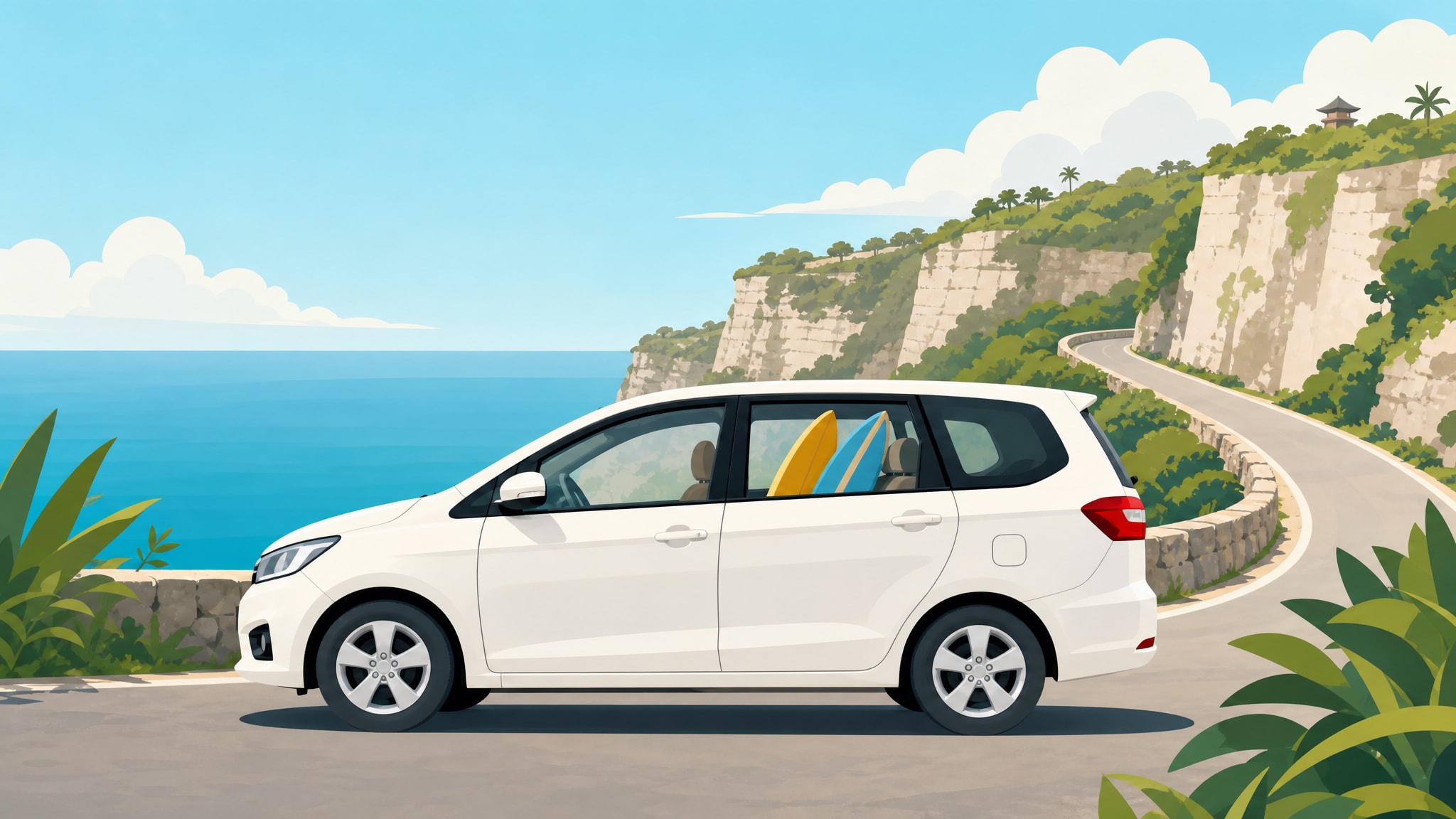 Rent a Car Uluwatu Bali: Free Delivery & Daily Rates